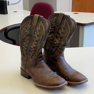 Worn in the Filming of the movie “Broke”  Men’s Ariat Cowboy Boots